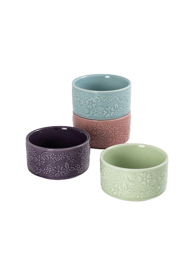 Touch Me Stoneware Sufle Kabı 10.5 Cm 2 Adet Çok Renkli