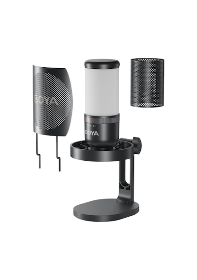 Boya K3 Rgb Aydınlatmalı Condenser Usb Mikrofon