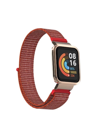 Xiaomi Redmi Watch (Mi Watch Lite) Metal Kasa Hasır Örgü Kordon