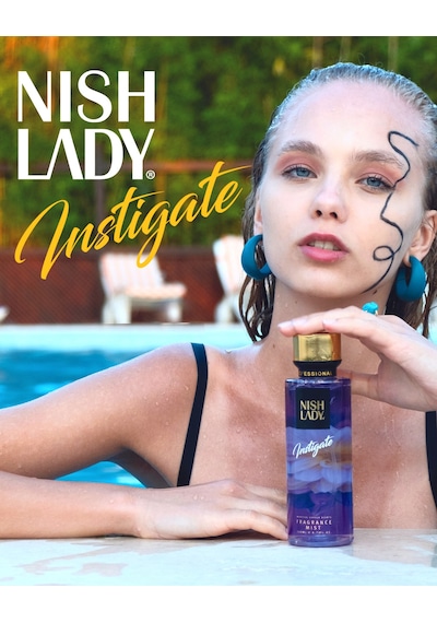 Nishlady Instigate  Body Mist Vegan Vücut Spreyi 260 ML