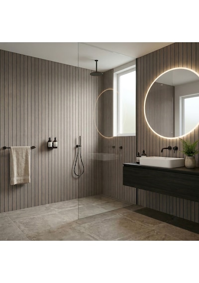 Brano Bej Desenli Duvar Lambiri 60x280 Cm-kendinden Yapışkanlı 1058
