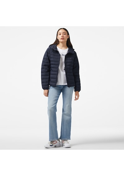 Tommy Hilfiger Sporty Down Kadın Mavi Montww0ww42350