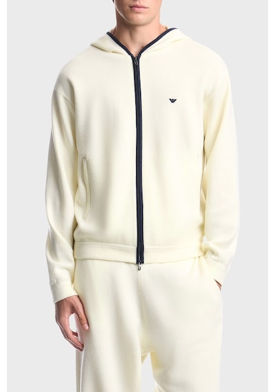 Emporio Armani Saf Yün Ve Fermuarlı Kapüşonlu Hırka Erkek Hırka Em006223 Af27807 U0003 Beyaz Emporio Armani Saf Yün Ve Fermuarlı Kapüşonlu Hırka Erkek Hırka Em006223 Af27807 U0003 Beyaz