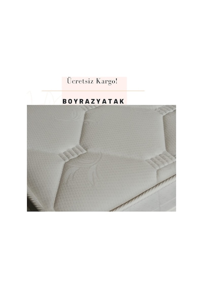 Boyrazyatak 90X200X10 Yaysız Sünger Yatak
