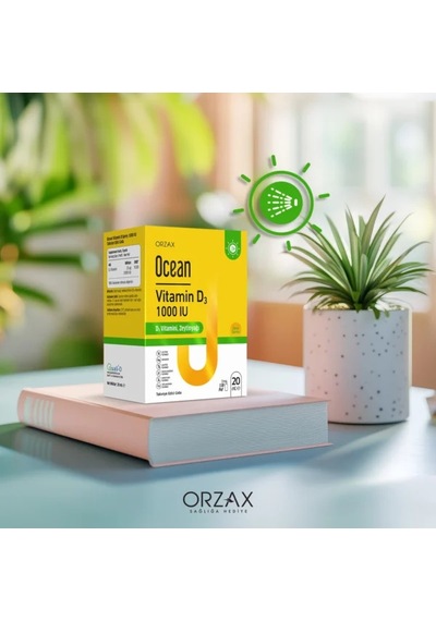 Ocean Vitamin D3 1000 Iu Oral Sprey 20 Ml 2 Adet