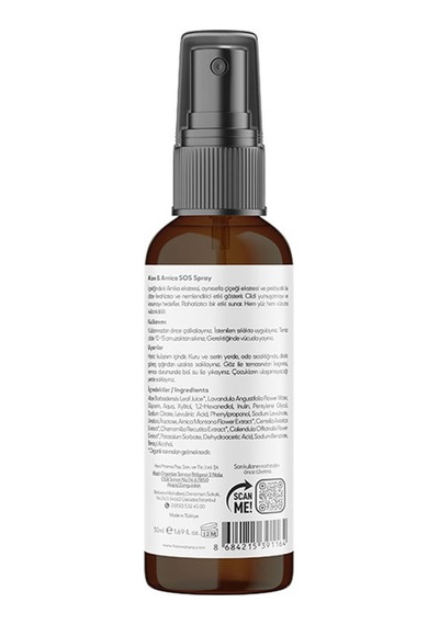 From Natura Aloe Ve Arnica Sos Sprey 50 Ml
