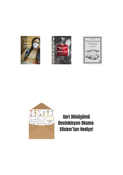 Hakka Sığındık + Kesik Baş Günümüz Türkçesiyle + Billur Kalp + Okuma Sticker'ları