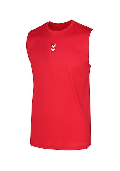 Hummel Somero Erkek Kırmızı Yuvarlak Yaka Atlet Kırmızı