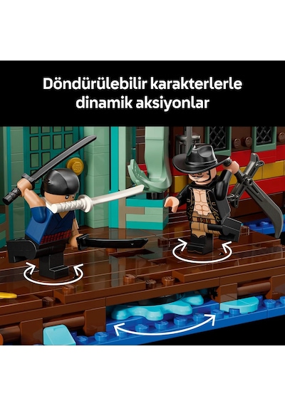 LEGO® ONE PIECE Baratie Yüzen Restoran 75640 – Yetişkinler için Dekoratif Yapım Seti (3402 Parça)