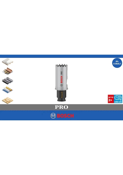 Bosch Pro 24 Mm Pc Delik Testeresi Hss %8 Kobalt 2608594371