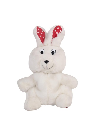 Kukla Tavşan Beyaz Peluş 31 Cm
