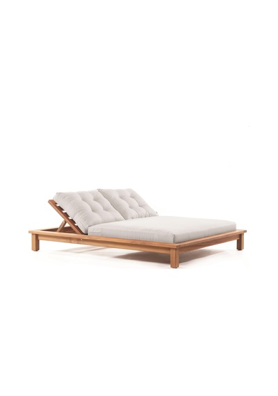 Nuano Consept Vera 160 Şezlong - Minderli - Kahverengi