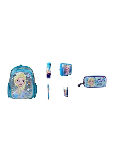 Frozen 6 Parça Orjinal Lisanslı Mavi Set Karışık