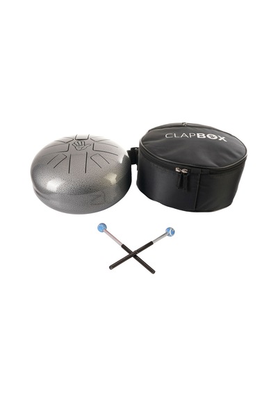 Clapbox Çelik Silver Tongue Drum