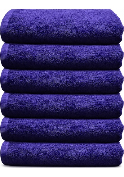 6Lı Paket Boya Tutmayan Mikrofiber El Yüz Spor Kuaför Havlusu 50X (535744741)