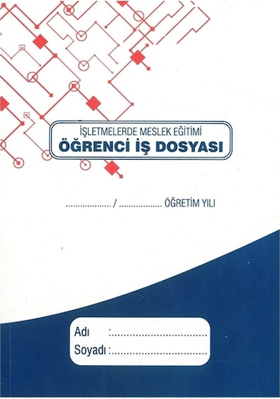 Gülpaş 20X28 Öğrenci Iş Dosyası (Staj Dosyası) 96 Yp