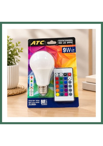 En-cag Kumandalı Rgb Led Ampul 9 W Bss Standart
