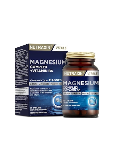 Ayrex Nutraxin Magnesium Complex Gıda Takviyesi, 60 Tablet