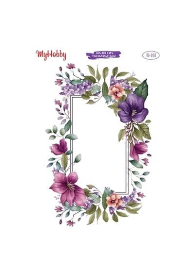 Myhobby Rub On Transfer Kağıdı 25x35cm, Rbn008