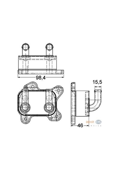 KNECHT CLC168000P Yağ Soğutucu Astra G-Corsa.C 1.7D *Y17Dt*