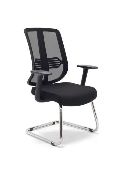 Büro Ofis Sistemleri // Comfort Visitor Black Misafir Bekleme Koltuğu Sabit Krom Ayak Diğer Büro Ofis Sistemleri // Comfort Visitor Black Misafir Bekleme Koltuğu Sabit Krom Ayak Diğer