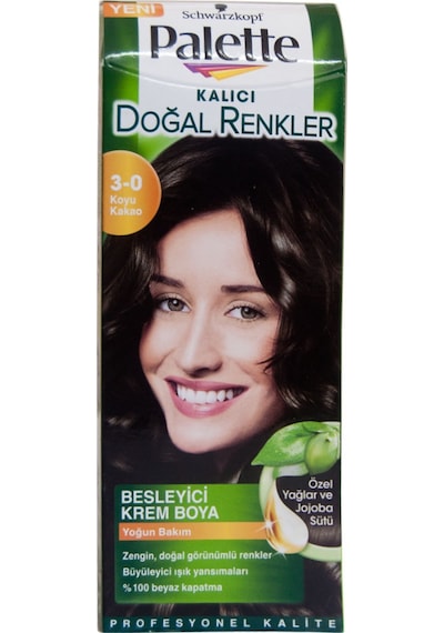 Palette Natural Saç Boya sı3 - 0 Koyu Kakao