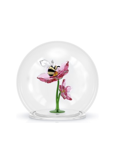 5721549 Swarovski Ev Dekorasyonu Idyllıa:glass Ball Bee And Flowers