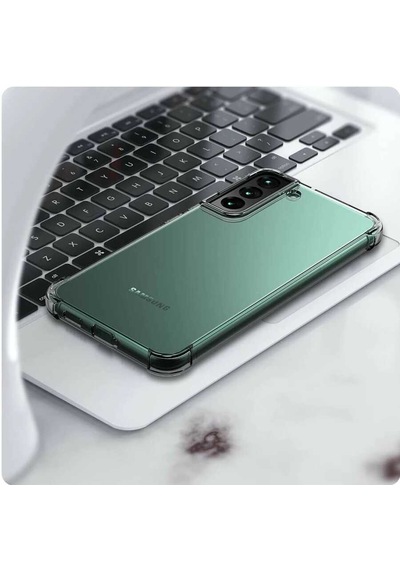 Galaxy Uyumlu S22 Plus Uyumlu Tchs Kamera Korumalı Nitro Anti Shock Silikon-renksiz Renksiz