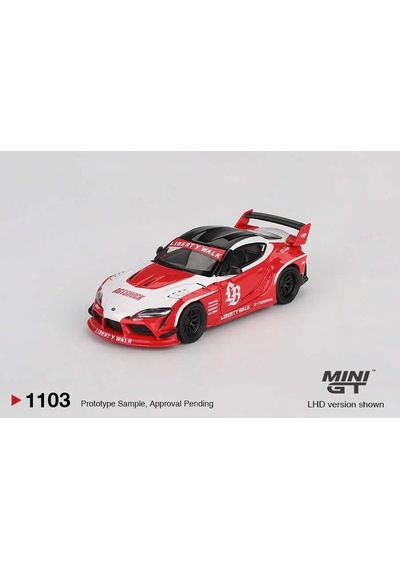 Mini Gt Lb Works Toyota Gr Supra Red/white