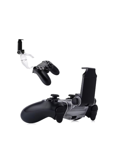 Ps4 Dualshock 4 Uyumlu Telefon Tutucu Klips Ayarlanabilir Gamepad Standı