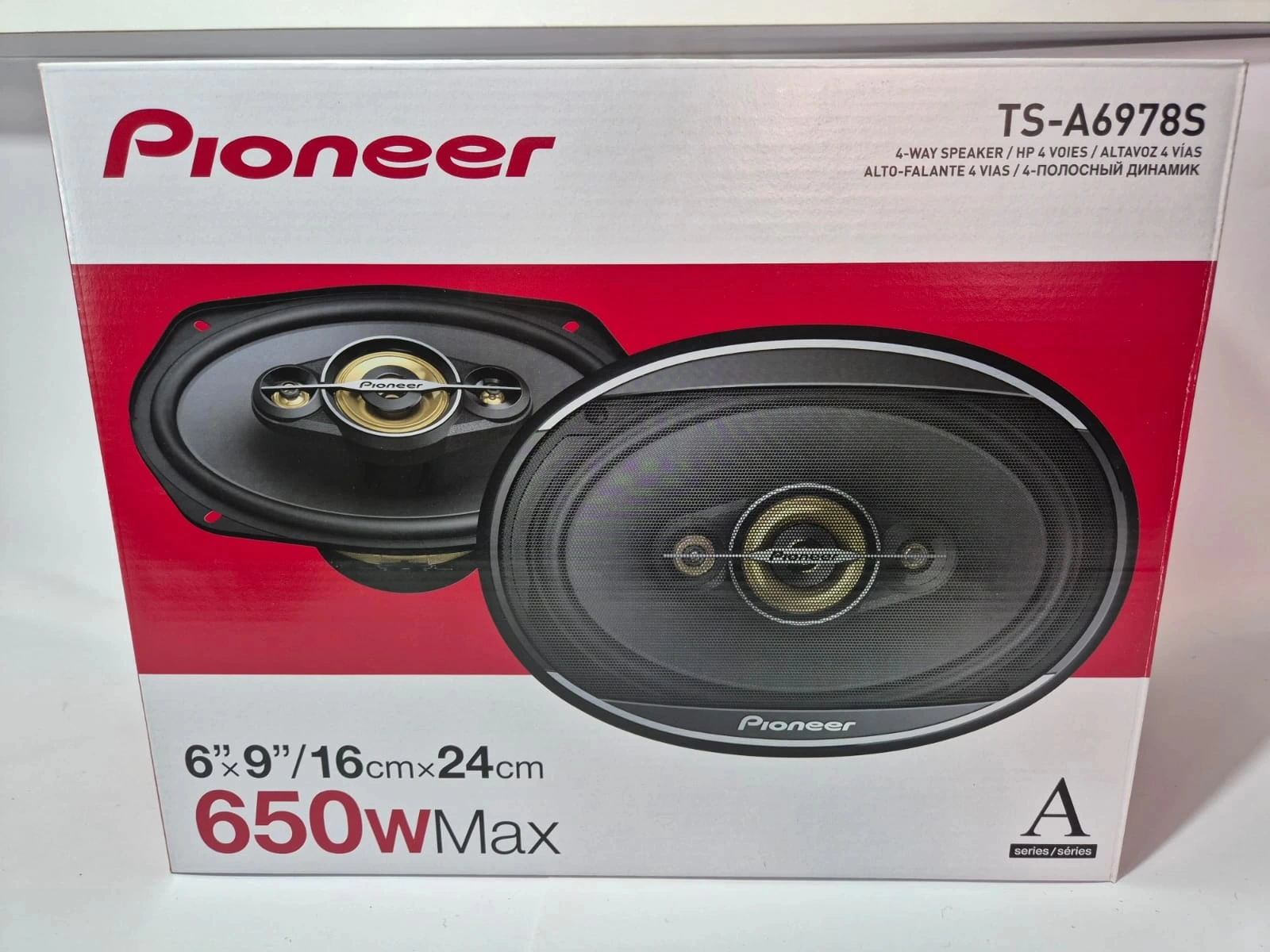 Pioneer Oval Hoparlör - Pioneer Ts-a6978s 650w 100rms - Pioneer Kayık Hoparlör