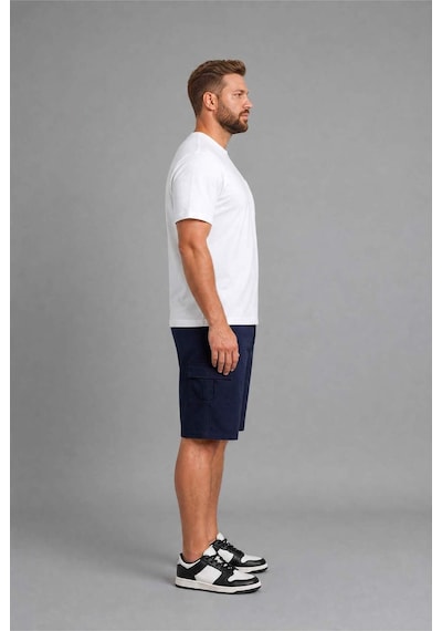 Defacto Relax Fıt Düz Paça Sweatshirt Kumaşı Uzun Şort H2058ax26smnv64 Lacivert-nv64 Defacto Relax Fıt Düz Paça Sweatshirt Kumaşı Uzun Şort H2058ax26smnv64 Lacivert-nv64