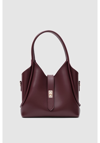 Shule Bags Cindy El Ve Çapraz Çanta Bordo Bordo