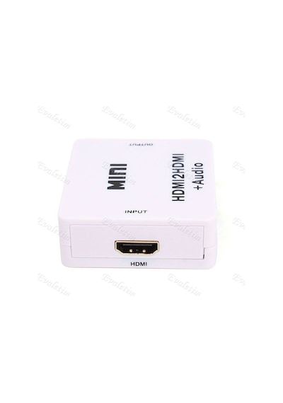 Hdmı To Hdmı + 3.5Mm Ses 1080P Analog Çevirici 4437P Adaptor Dönü