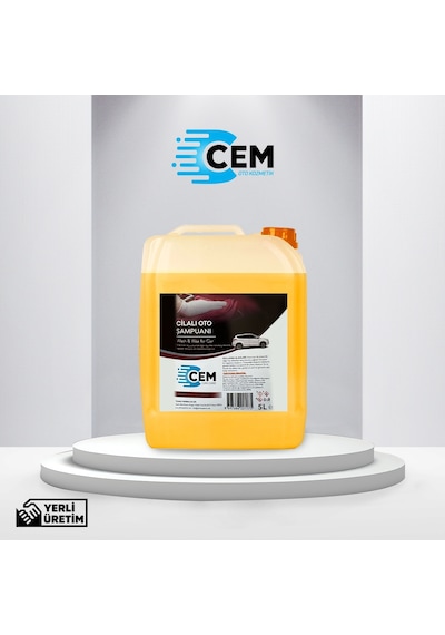 Cem Car Care Cilalı Oto Şampuan 5 Lt