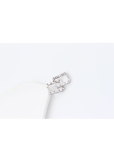 Çelik Küpe 1,8cm Çok Renkli