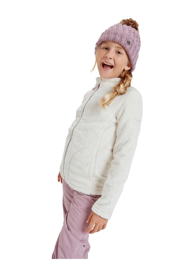 Roxy Roxy Igloo Kız Çocuk Beyaz Polar Ceket Wcf5