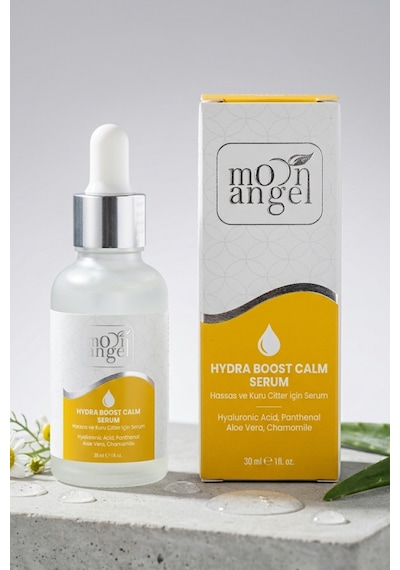 Hydra Boost Calm Serum 30 Ml Hassas Ve Kuru Ciltler İçin Yoğun Nemlendirici & Yatıştırıcı Yüz Serumu Hyaluronik Asit + Panthenol