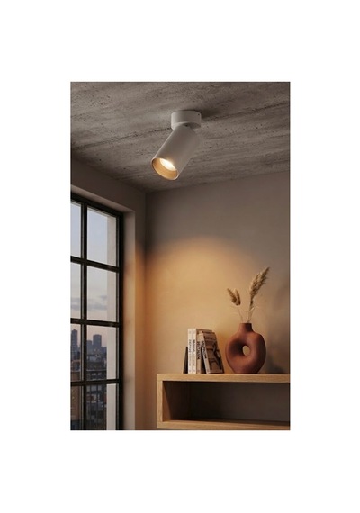 Led Spot Aplik Modern Mat Gri Tasarım Sıva Üstü Hareketli Yön Ver Siyah