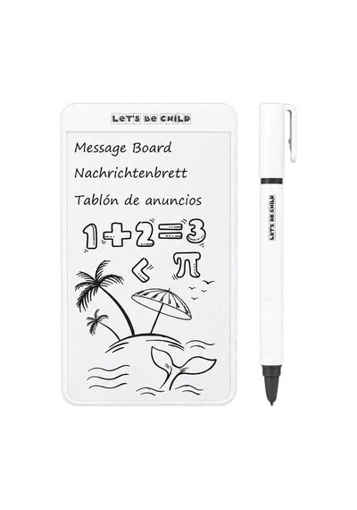 Manyetik Mini Sihirli Yazı Tahtası 5,5'' - 14 Cm Beyaz