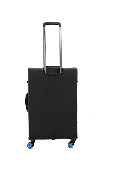 Baggaj V2412 Super Lıght Valiz Gri Set Siyah