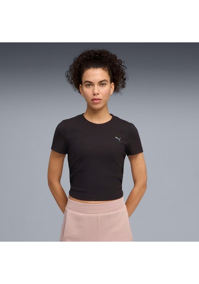 Puma Cloudspun Ultra Soft Kadın Tişört C-pum528461p01p01 Siyah