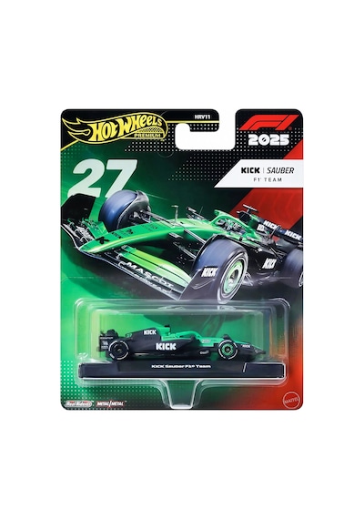 Hot Wheels Premium Formula 1 Kick Sauber 2025 No: 27 Jkd89