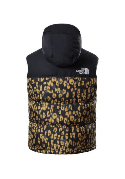 The North Face W Prınted 1996 Retro Nuptse Vest Kadın Yelek Nf0a5ıxl28a1 Siyah