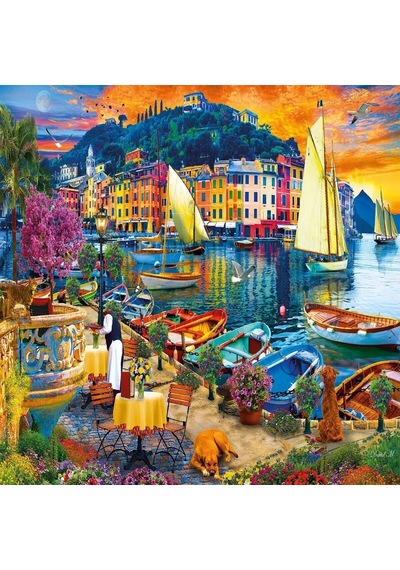 20812 Puzzle 1000 Evening İn Portofino
