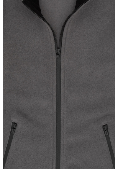 U.S. Polo Assn. Erkek Çocuk Gri Fermuarlı Sweatshirt 50313853-VR024