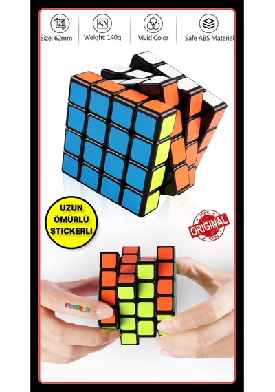 4x4 Kübirik Zeka Küpü Akıl Küpü Rübik Küp