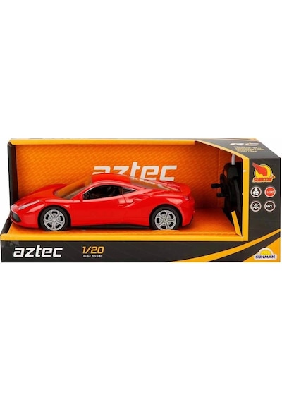20350 1:20 Uzaktan Kumandalı Aztec Spor Araba 20 Cm Sarı