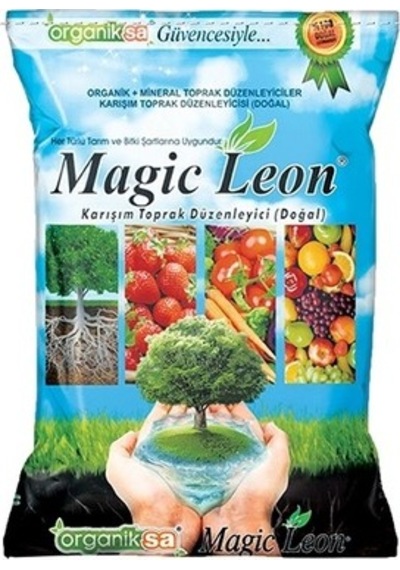 Magic Leon Organik Leonardit Toprak Düzenleyici 25 KG