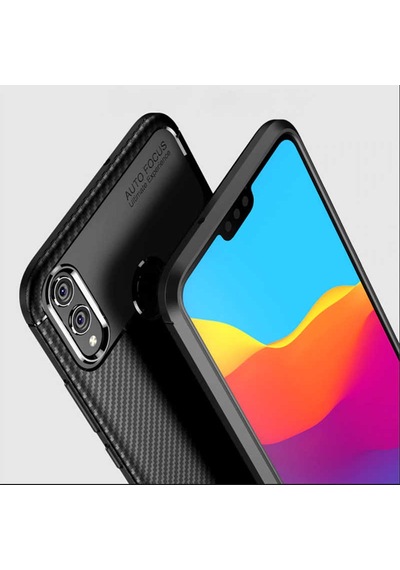 Xiaomi Mi Play Kılıf Zore Negro Silikon Kapak Lacivert